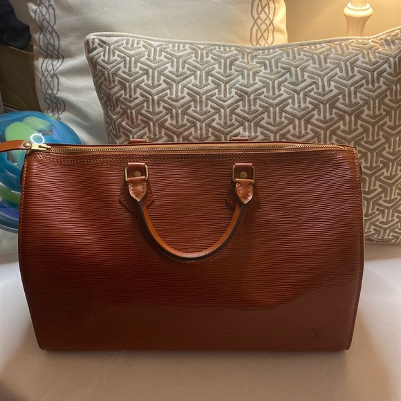 LOUIS VUITTON Epi Speedy 35 - Picture 2 of 15